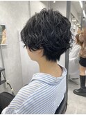 【市井友佳子】ハンサムショート×ニュアンスパーマ！