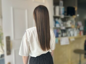 インショウ 中山駅本店(iNSYO)の写真/広がりやパサつきの気になる髪を改善*思わず触れたくなる美髪へ［中山/中山駅/縮毛矯正/髪質改善］