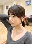 ◆ミディアムレイヤー/レイヤーカット/顔周りレイヤー/おくれ毛