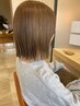 カット＋炭酸泉￥5,500（レイヤー/ショート/ボブ/顔周り）