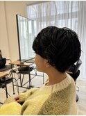 ナチュラルマッシュパーマ