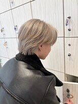 ビス フルール 日暮里店(Vis fleur)&nbsp;メンズカット/ダブルカラー/ホワイトベージュ