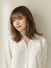 カット＋リタッチカラー＋プチトリートメント　￥9900　(店長＋￥550)