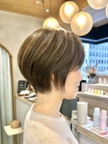 ロンドアジュール 横浜(Lond azur)&nbsp;★首を長く見せるくびれショート！横浜ショートボブ！