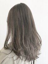 セイドット オモテサンドウ(Say. omotesando) Say.ロングレイヤーブリーチグレージュアッシュハイトーン青山