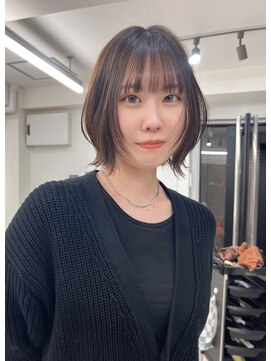 メルバイグラフ 梅田(mel by GRAFF) 【ミニボブ】ナチュラルボブ/ストレートボブ/ショートボブ