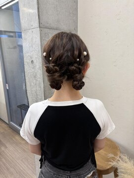 エフバイラブランシュ 大宮東口店(ef by La Blanche) 大宮/大宮美容室/ヘアセット/ツインアレンジ