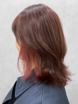 ミル(1001 mille) イルミナカラー/イヤリングカラー/カラー/インナーピンク