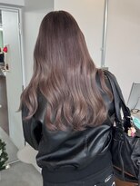 リヴ ウメダ(LIV umeda)&nbsp;ラベンダーグレージュ/ブリーチ1回/ダブルカラー/梅田ブリーチ