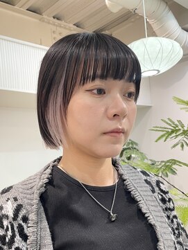 ◎ブロンドハイトーンカラーデザインカラーアンブレラカラー金髪