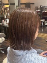 リジェール 高辻店&nbsp;外ハネボブ 育てるハイライトカラー