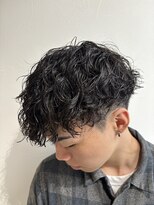 グラフ 立川(Graph.)&nbsp;ソフトツイスパマッシュツーブロックメンズパーマ 