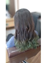 プラント(plant)&nbsp;裾カラー　グリーン