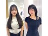 【九州初】骨格補正カット＋AI似合わせ診断＋1sグロスコートトリートメント