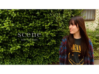 scene hair and make 【シーン】【7月3日NEW OPEN(予定)】の写真