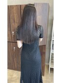 美髪ストレートロング