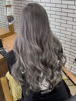 ラフ バイ マグ 南松本(R.A.F. by Mag)&nbsp;上品韓国ヘア◆ケアブリーチ/グレージュロング/レイヤーカット