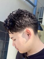 コハク(COHAQ BEAUTY AND RESORT)&nbsp;メンズショート×テーパーフェード