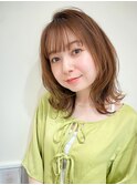 ミディアムレイヤー　切りっぱなし