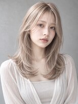 トリニティ(trinity)&nbsp;ブリーチ×髪質改善　ペールベージュカラー【豊見城】