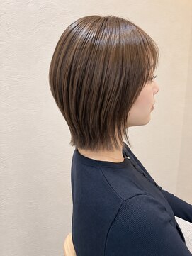 ソウス ユアン(SOURCE yuan) 大人グレージュレイヤーボブ【中目黒】