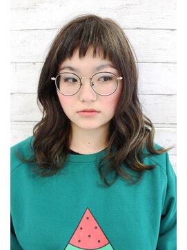 スパーク ヘアアンドフェイス(Spark HAIR&FACE) エメラルドグリーンのグラデーションカラー！Spark[柳澤　陽光]