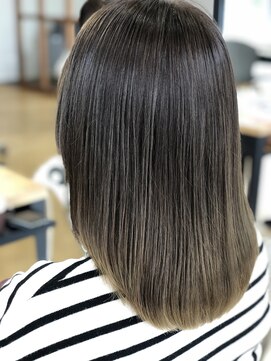 ベルポートヘア(Bellport hair) ☆バレイヤージュ×シルバーグレージュ☆