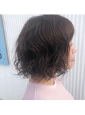 しっかりリッジのパーマ
