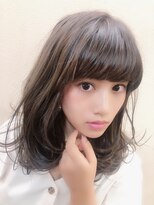 ヘアリゾート ディアリウム(Hair Resort DEARIUM)&nbsp;ラベージュカラーのふんわり内巻きストレート[町田店/町田駅]