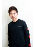 ナチュラルなツーブロックはオンオフOK!