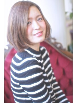 アグ ヘアー コード 甲斐店(Agu hair kord) 愛されショートボブ