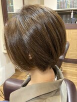 ヘアーガーデン ハニワ(Hair Garden 葉庭)&nbsp;SAKUお客様スタイル「ショートボブ」