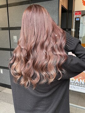 アリア バイ アルティナ(alia by artina) 韓国風ロング×ローズピンク【alia橋本】