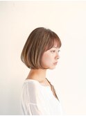 オフィスヘア/エアリーミディ/ショートパーマ/銀座
