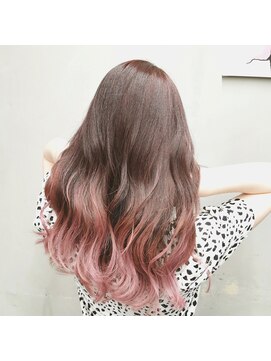 アンジェリカ 大和八木店(ANGELICA) グラデーション　ピンク　[古野侑太]