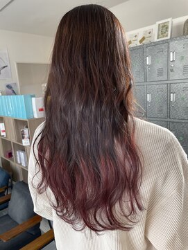 ヘアーディア みどり店(Hair...DiA) ピンクグラデーション