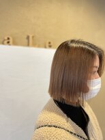 ヘアー サロン ハレ(Hair Salon Ha Le)&nbsp;切りっぱなしボブ
