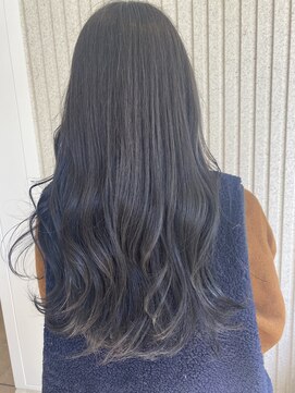 エイトタマプラ たまプラーザ店(EIGHT tamapla) 【EIGHTたまプラ】デザインカラー_切りっぱなしボブ