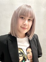テトヘアー(teto hair) ミルクティーベージュ　ボブ