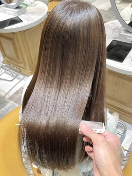 エル バイ ロンド 関(elle by Lond) 髪質改善/縮毛矯正×ショコラアッシュヘルシースタイル【関】