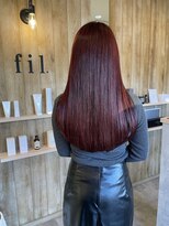 フィル(fil.)&nbsp;cassis red