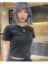 リリー(Lilley) (lilley内堀)ブリーチカラー×インナーカラー