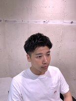 フランクスバーバーザスタンド(Frank’s barber the stand)&nbsp;メンズナチュラルツーブロックパーマフェードF