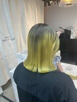 オンザ(ONTHE)&nbsp;roots color～brown×neon yellow