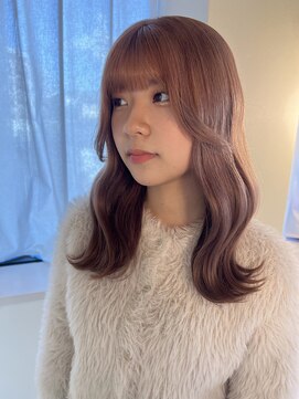 ココルアナ(coco luana) ピンクベージュ/韓国/髪質改善/前髪カット/学割U24