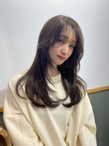 オットット(OttottO)&nbsp;レイヤーカット　ラベンダーブラウン