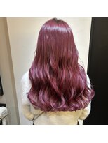 サロンドミルク 溝の口店(salon de MiLK)&nbsp;ツヤ感ピンクパープル