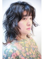 ブクレット(Bouclettes)&nbsp;心斎橋　ミディアムレイヤー　パーマ