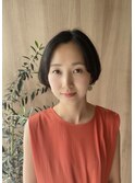 大人ショートボブ