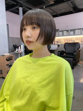 アマーク(a mark) 【松本華】前上がりボブ♪